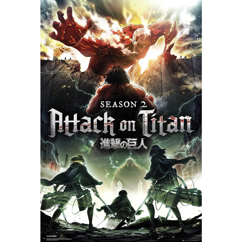 Poster Attack on Titan - Key Art S2 (91.5x61)