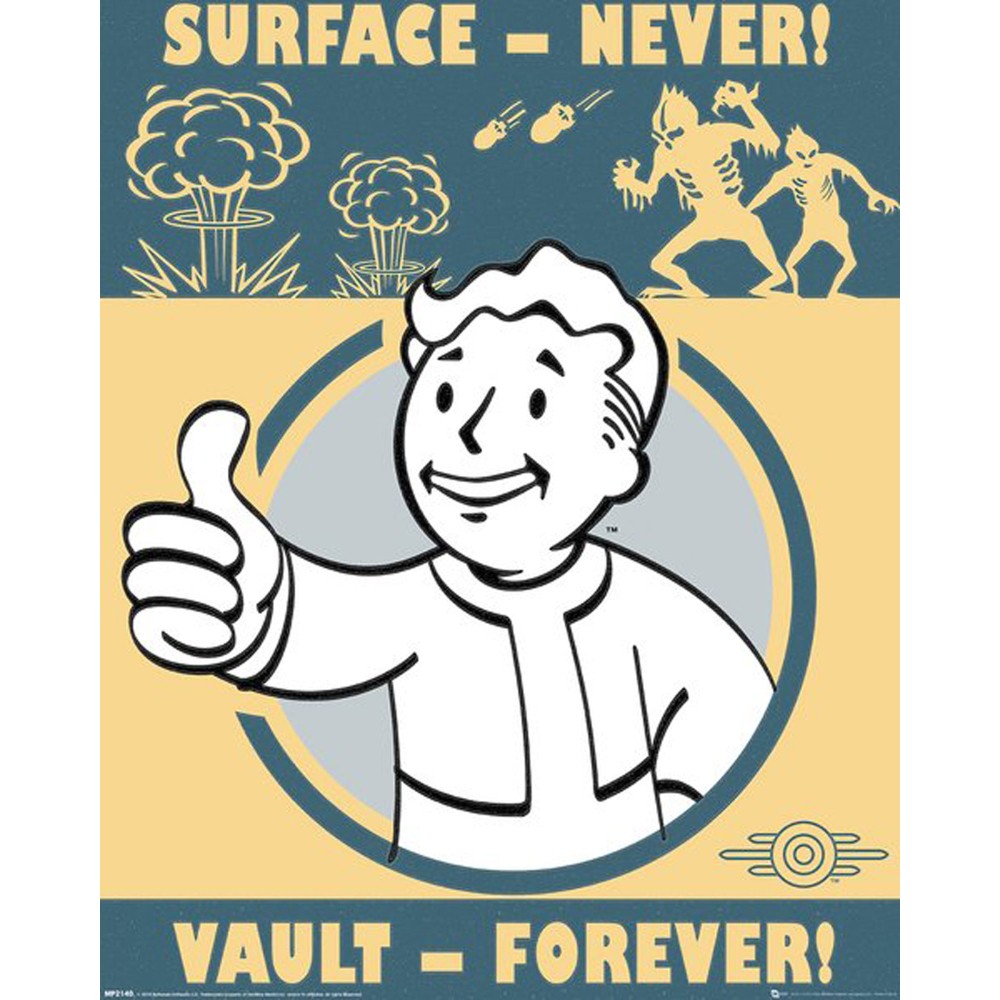 Poster Fallout - Vault Forever (91.5x61)