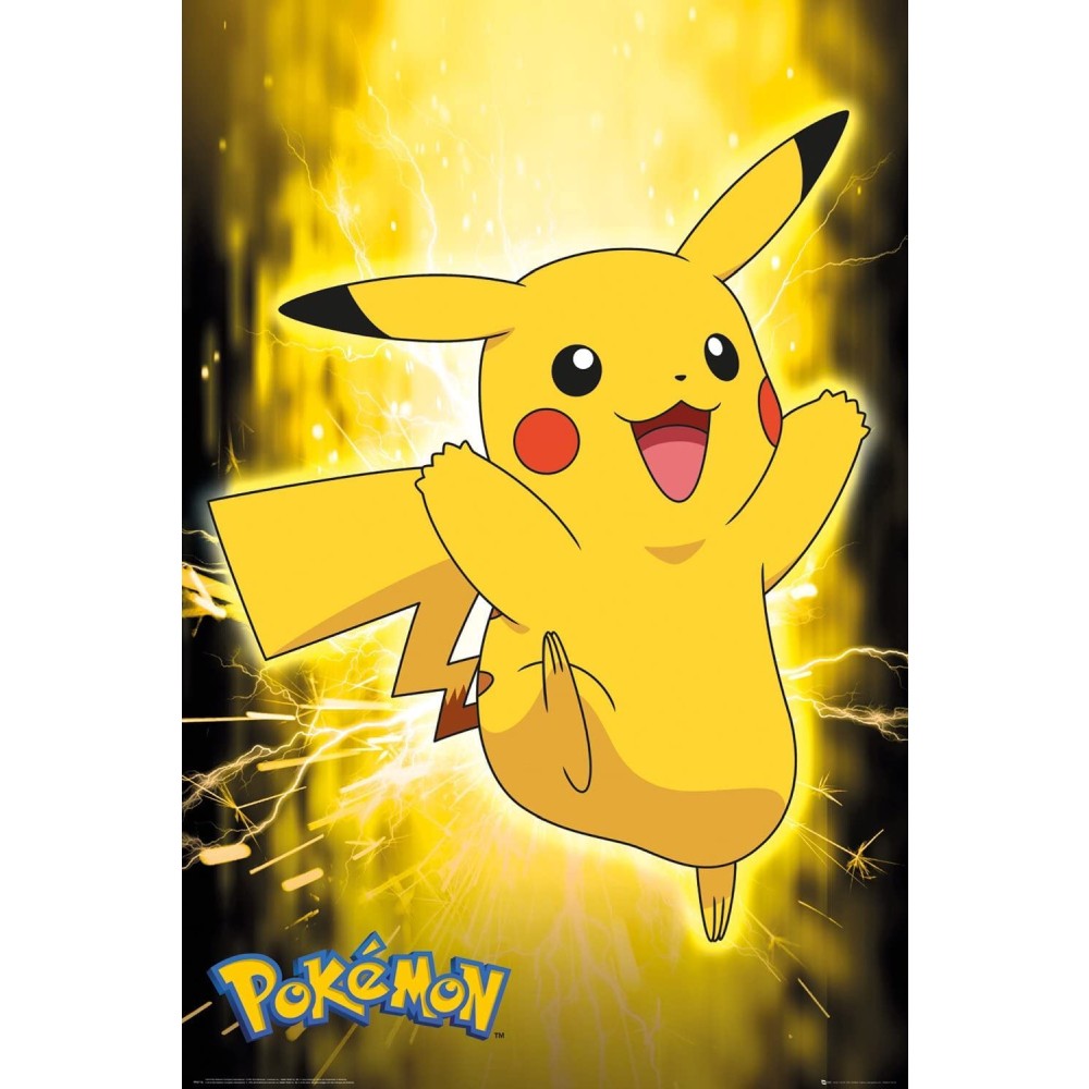 Poster Pokemon - Pikachu (91.5x61)