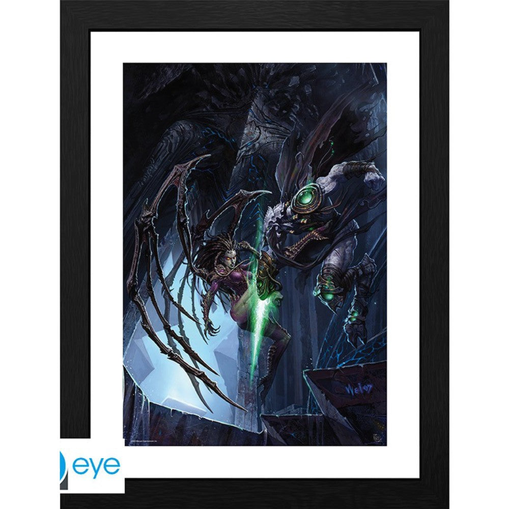 Poster cu Rama Starcraft - Zeratul vs Kerrigan (30x40)