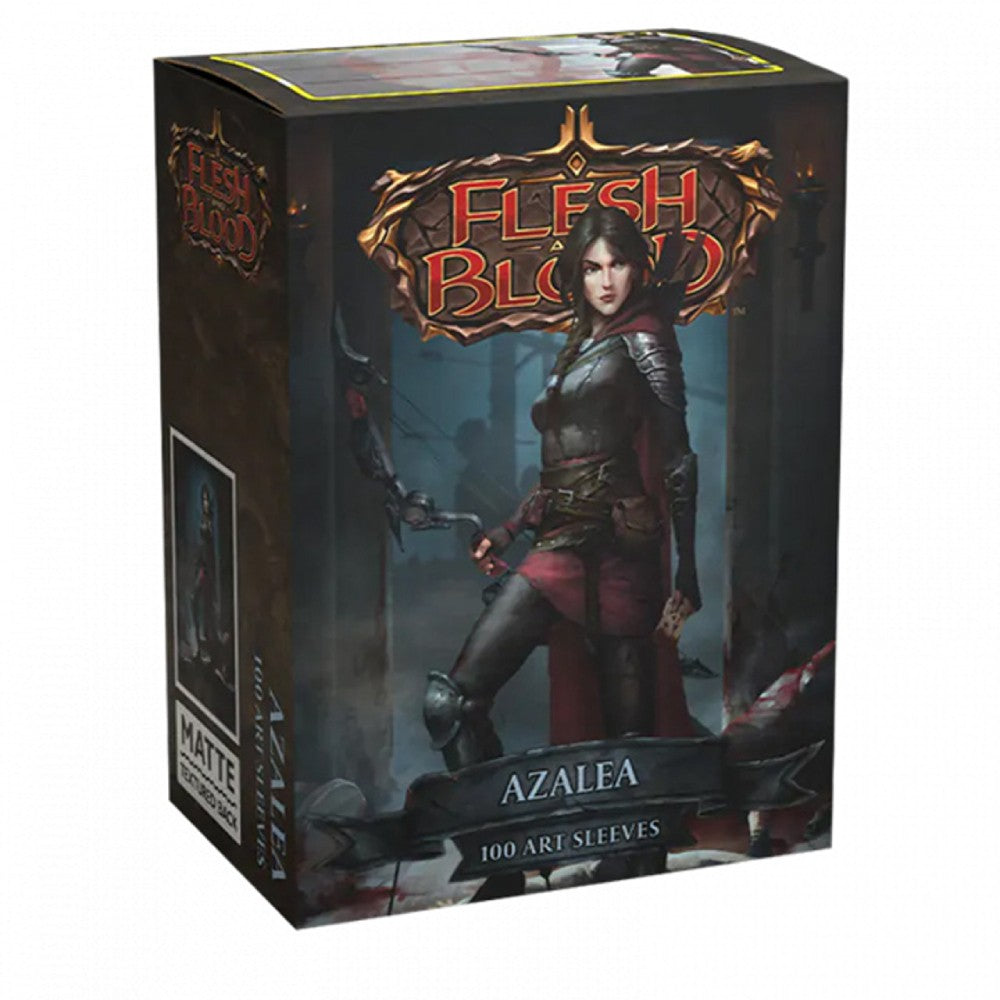 Sleeve-uri Dragon Shield Flesh and Blood License Standard Matte Art Sleeves - Azalea (100 Bucati)