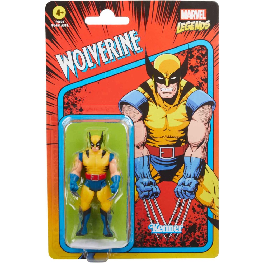 Figurina Articulata Marvel Legends Retro 3.75 Wolverine v2