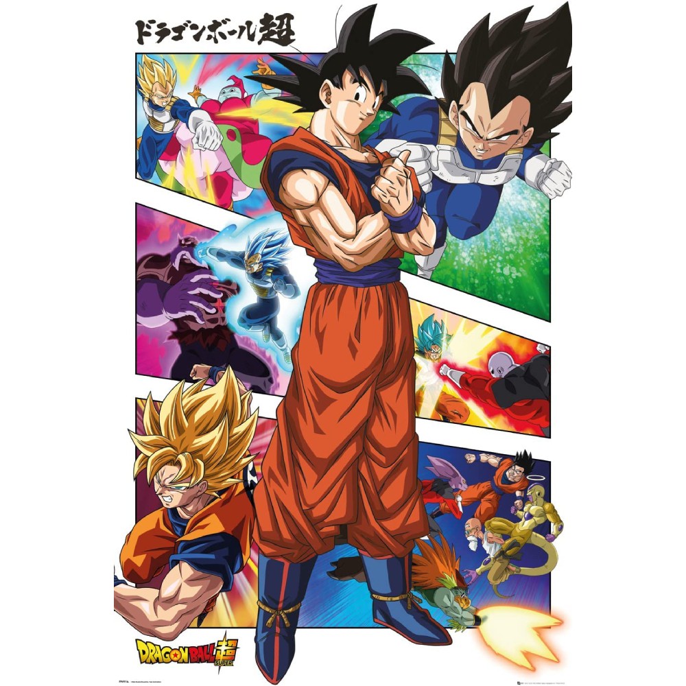 Poster Dragon Ball Super - Panels (91.5x61)