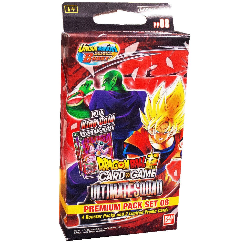 DragonBall Super Card Game - Premium Pack Set 8 - Ultimate Squad