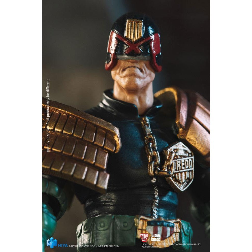 Figurina Articulata 2000 AD Exquisite Mini 1/18 Judge Dredd 10 cm