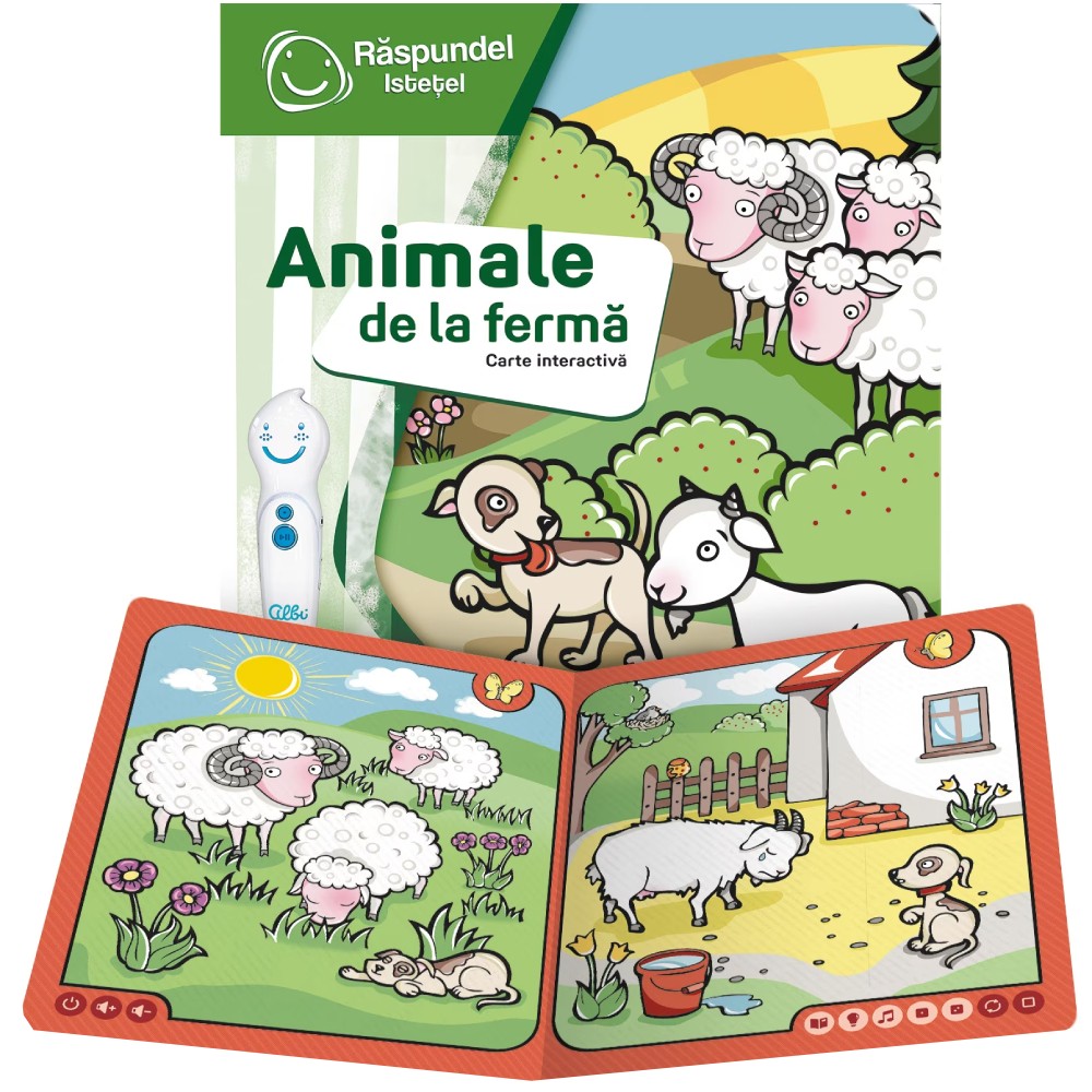 Raspundel Istetel Carte Animale de la Ferma