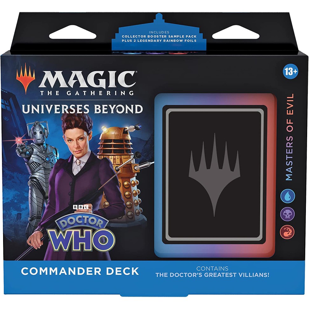 Magic The Gathering Doctor Who Commander Deck - Masters of Evil