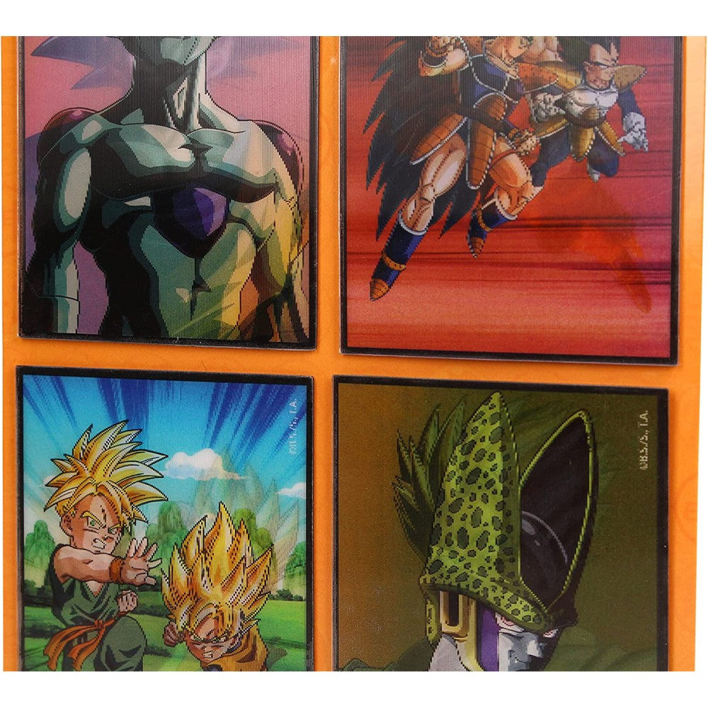 Set 4 Magneti Lenticulari Dragon Ball Z