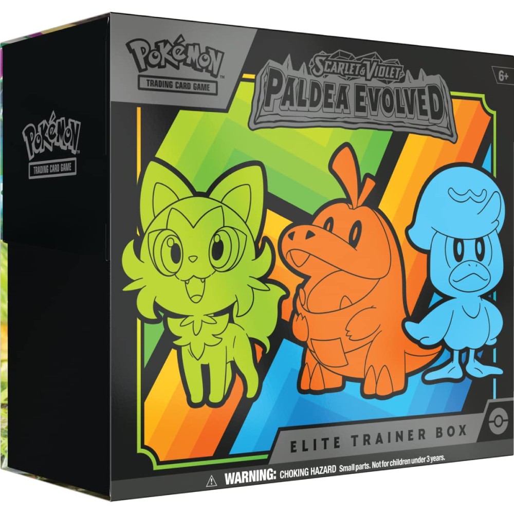 Pokemon Trading Card Game Scarlet & Violet 2 - Paldea Evolved Elite Trainer Box