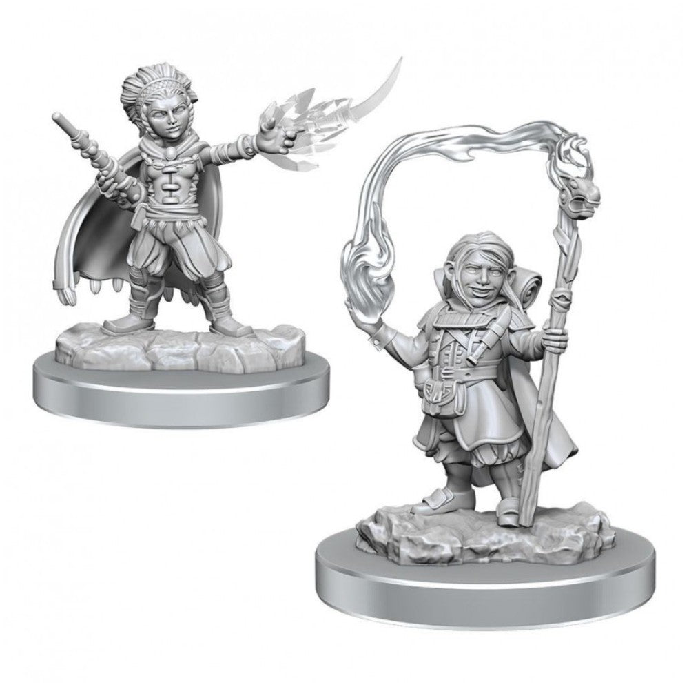 Miniaturi Nepictate D&D Nolzur\'s - Halfling Wizards