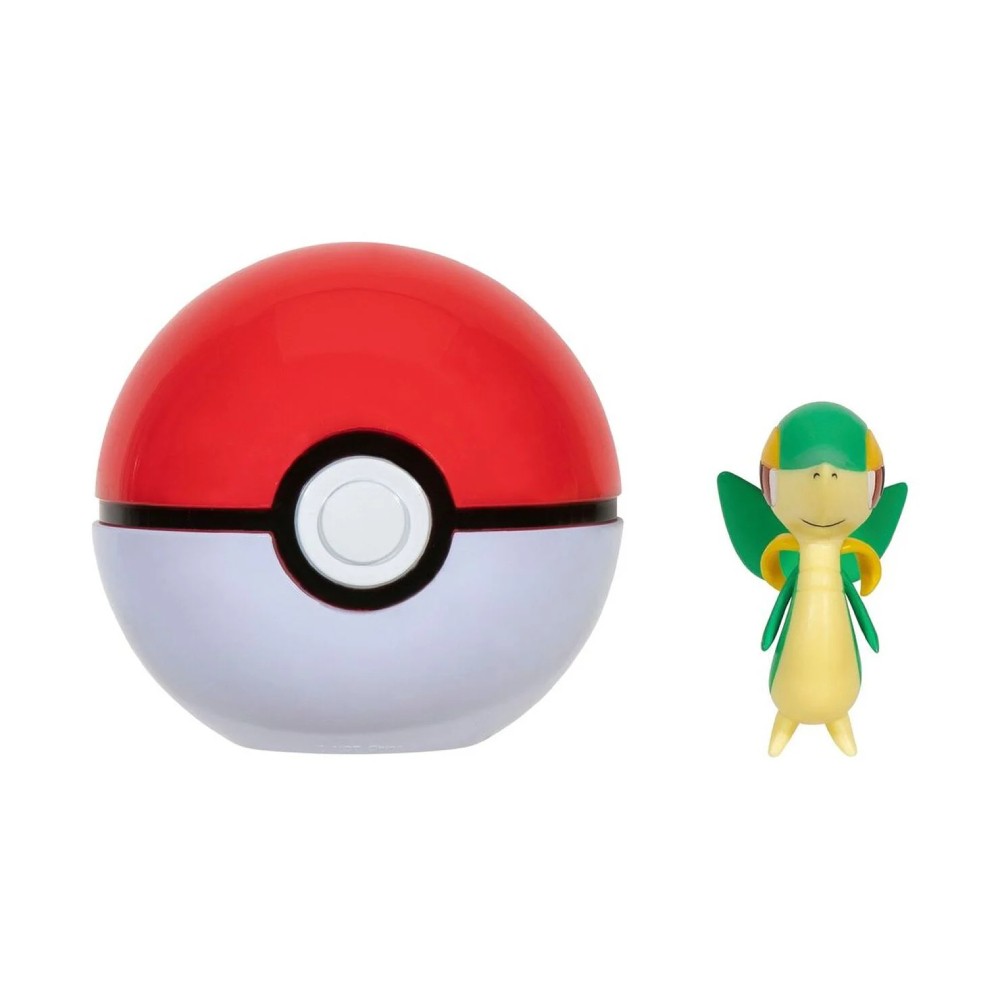 Figurina Pokemon - Clip N Go Snivy & Poke Ball