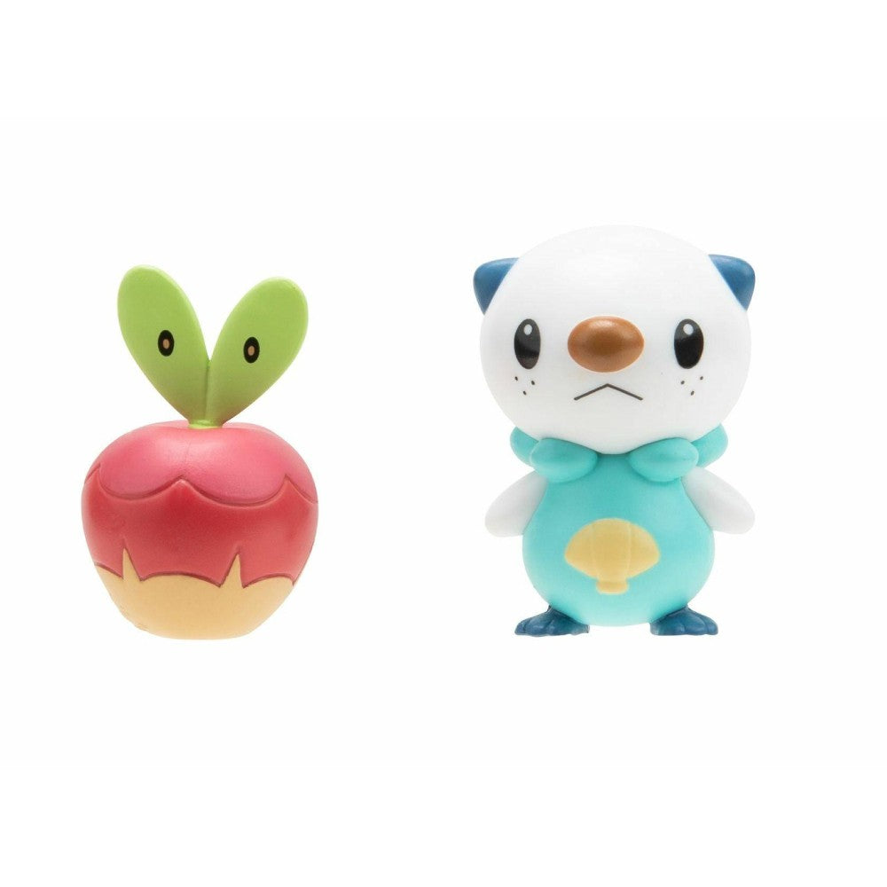 Set 2 Mini Figurine Pokemon - Applin & Oshawott