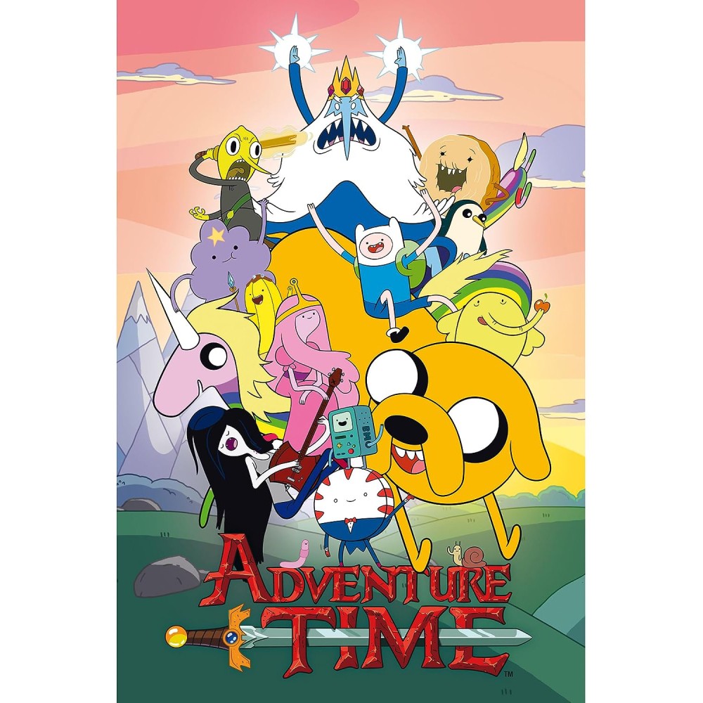 Poster Maxi Adventure Time - 91.5x61 - Group