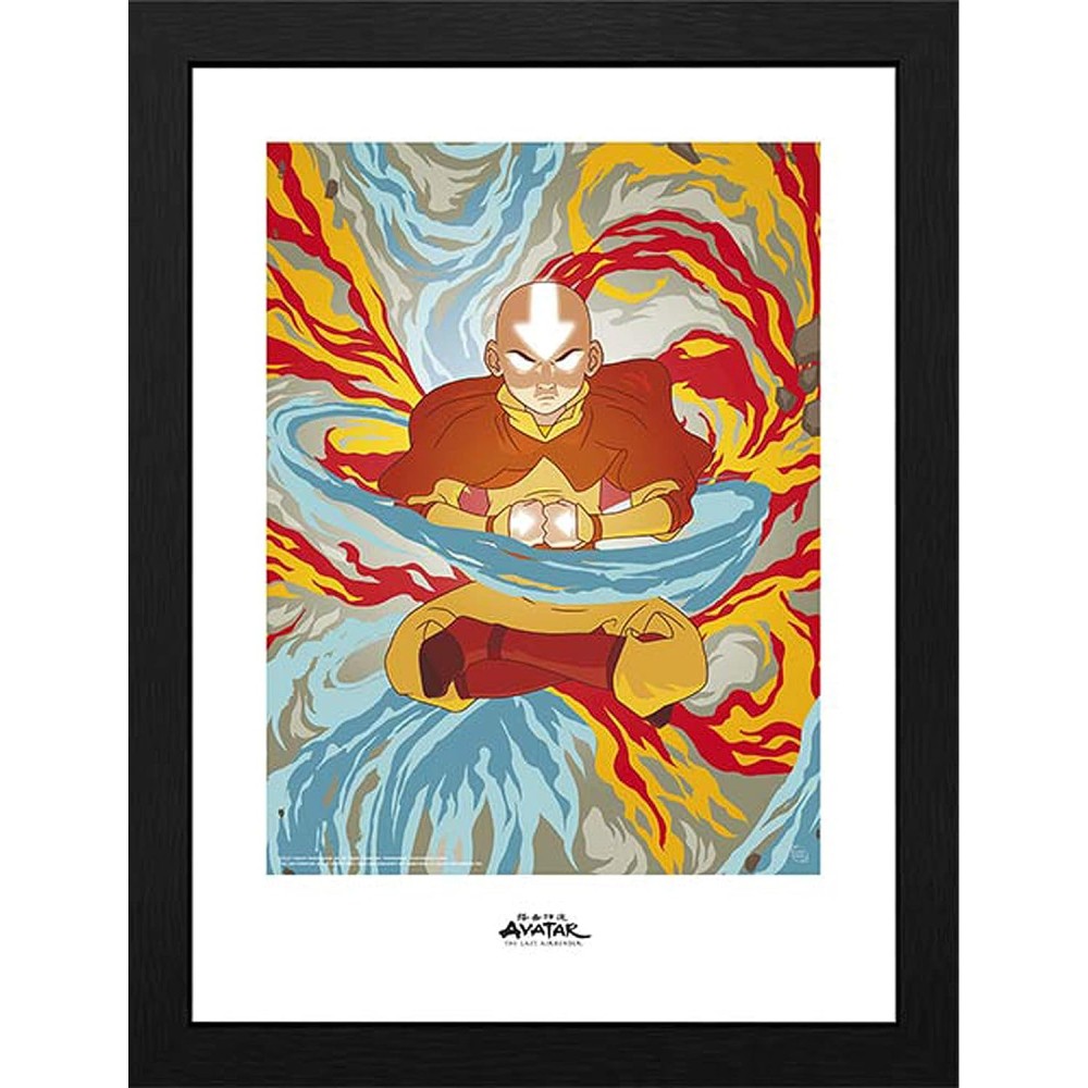 Poster cu Rama Avatar - Aang Avatar State (30x40)