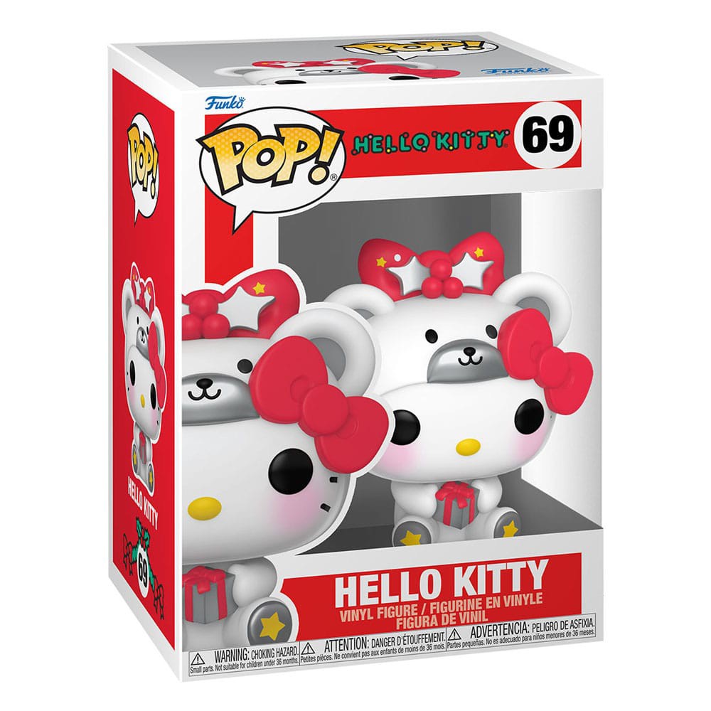 Precomanda Figurina Hello Kitty POP! Sanrio Vinyl Figure Hello Kitty Polar Bear (MT) 9 cm