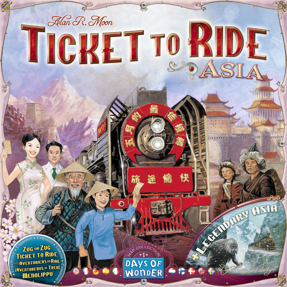 Ticket to Ride Map Collection: Volume 1 – Team Asia & Legendary Asia