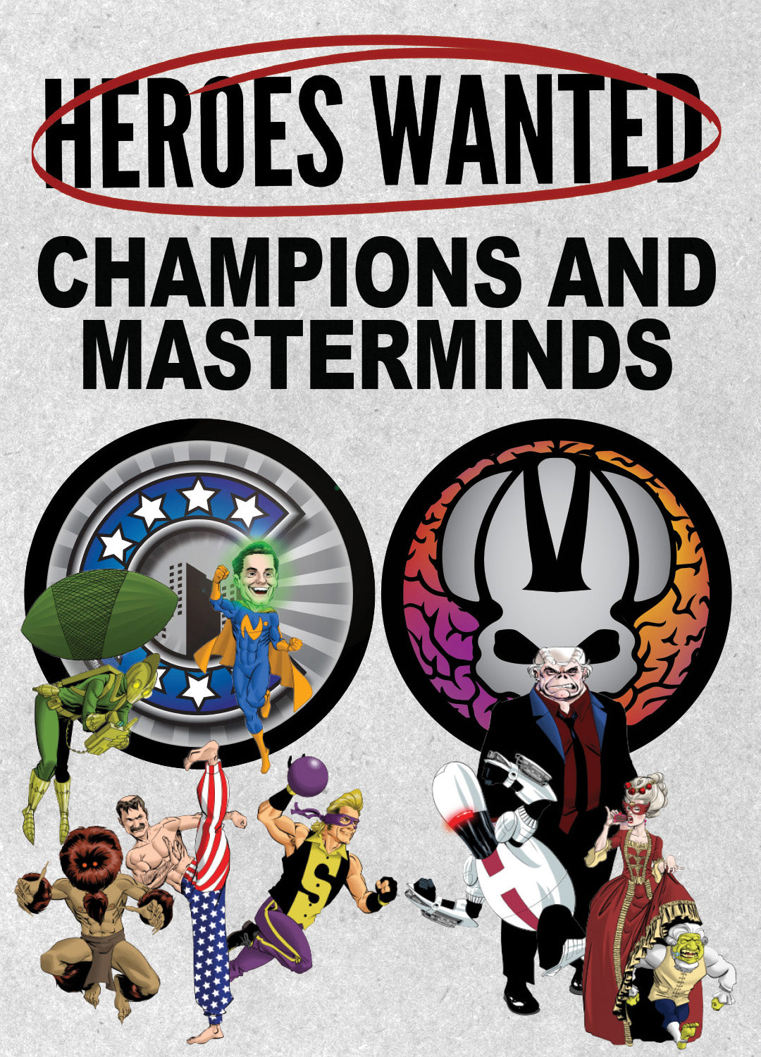 Heroes Wanted: Champions and Masterminds