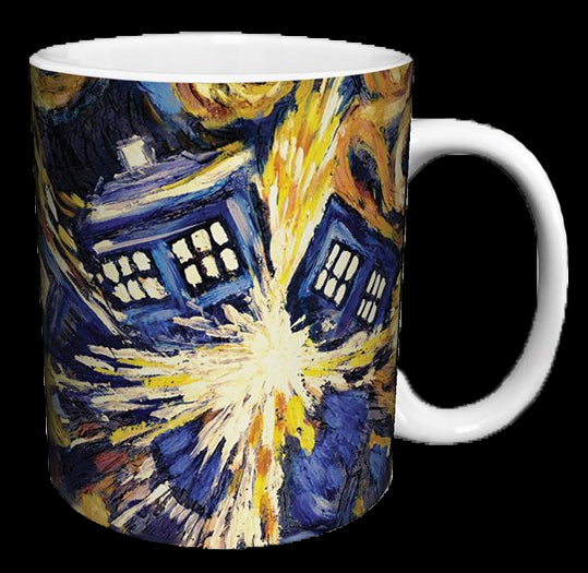 Cană Doctor Who: Exploding Tardis