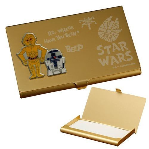 Suport de cărți de vizită - Star Wars Saga - C-3PO & R2-D2