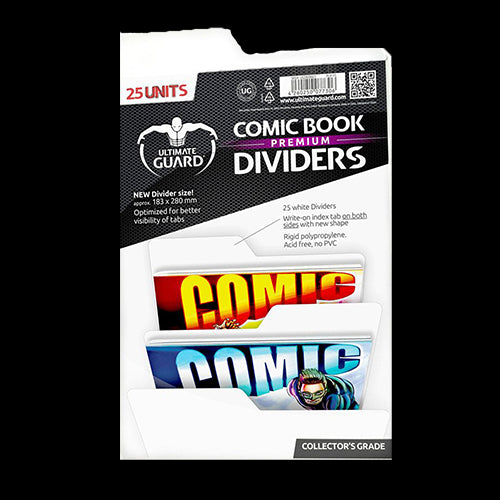 Ultimate Guard Premium Comic Book Dividers (25) - Alb