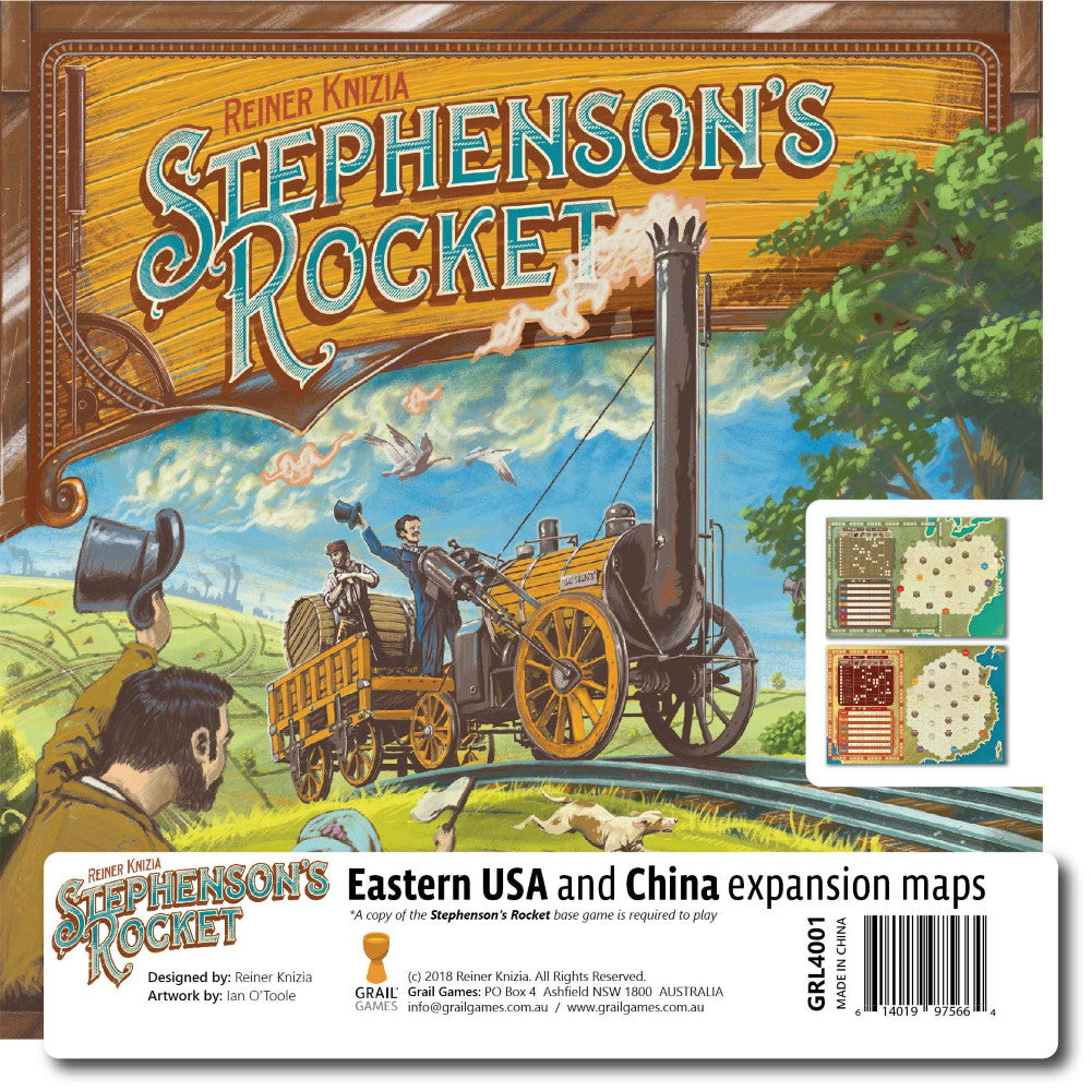 Expansiune Stephenson\'s Rocket: Eastern USA & China