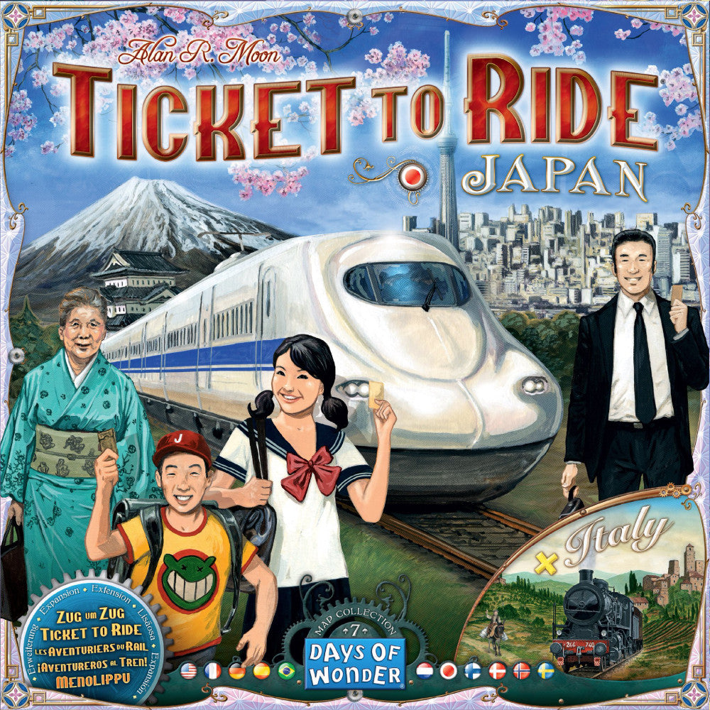 Expansiune Ticket to Ride Map Collection Volume 7 Japan & Italy