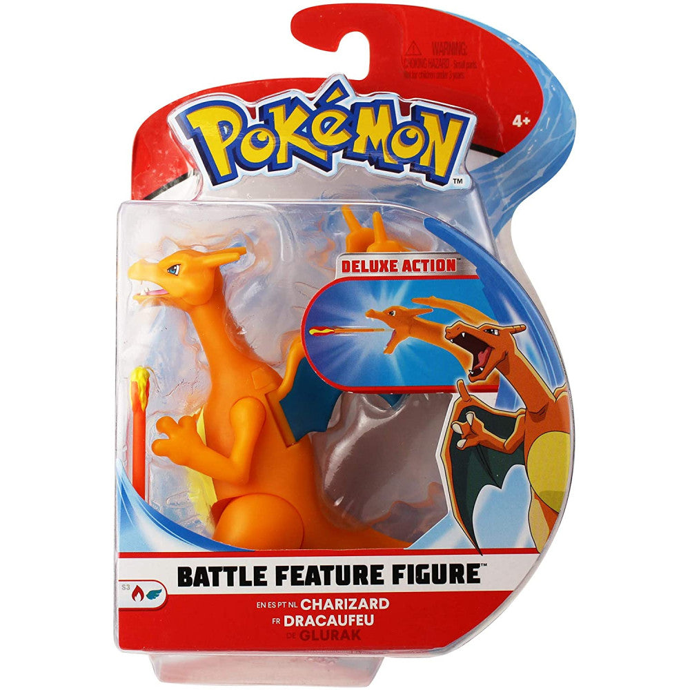 Figurina Articulata Pokemon Battle Feature 11 cm Charizard