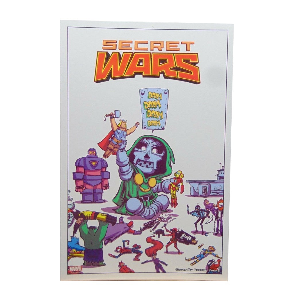 Secret Wars 01 Skottie Young Variant Lithograph