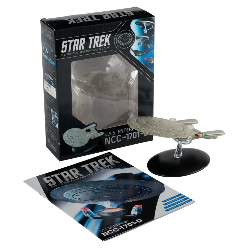 Revista si Figurina Star Trek Starships Best of Fig 01 USS Enterprise NCC-1701D