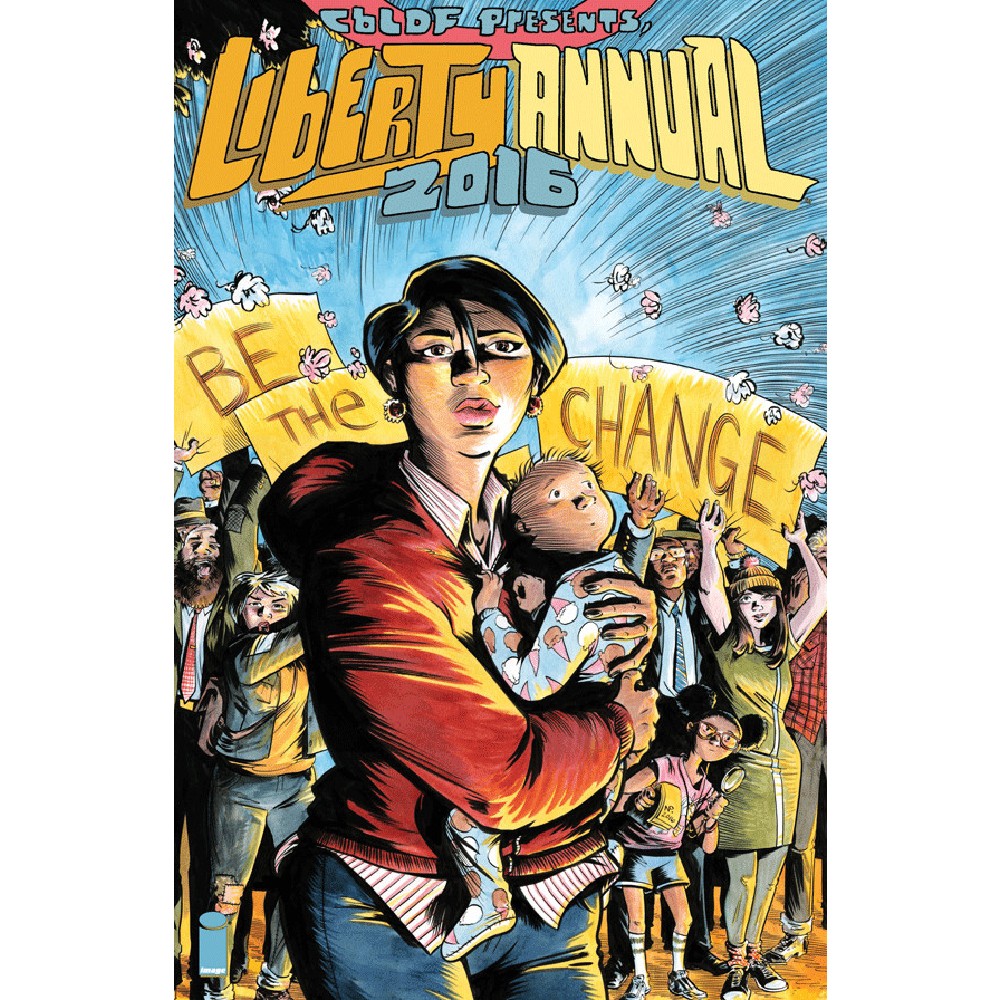 CBLDF Liberty Annual 2016 Cover A Nate Powell