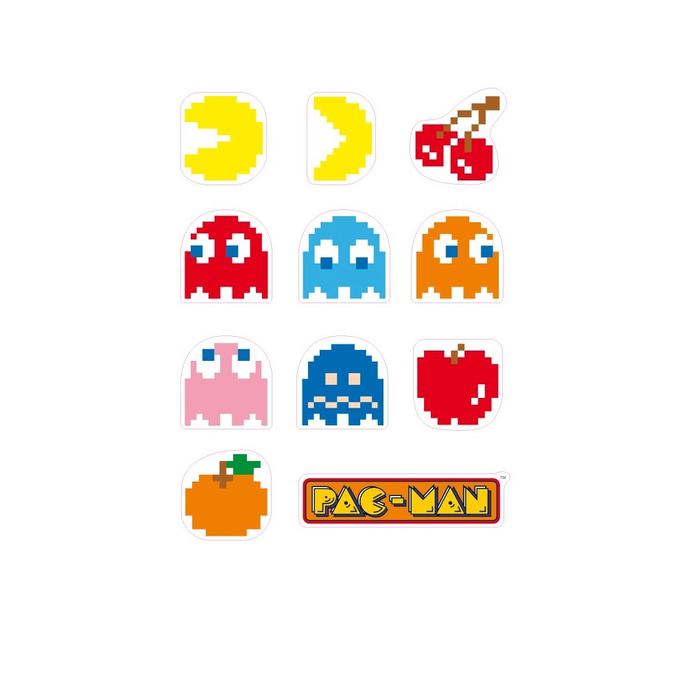 Stickere Pac-Man 50 x 70 cm Characters & Maze