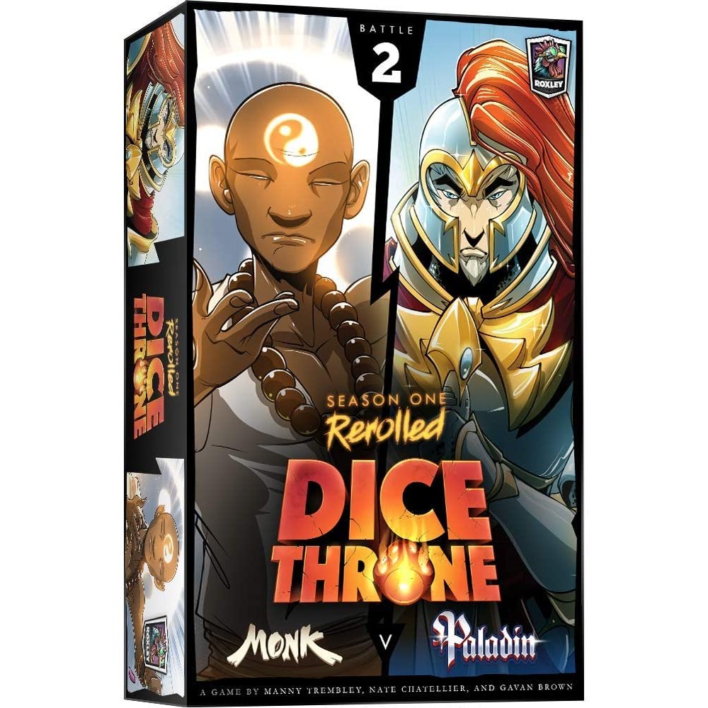 Dice Throne S1R Box 2 Monk v Paladin