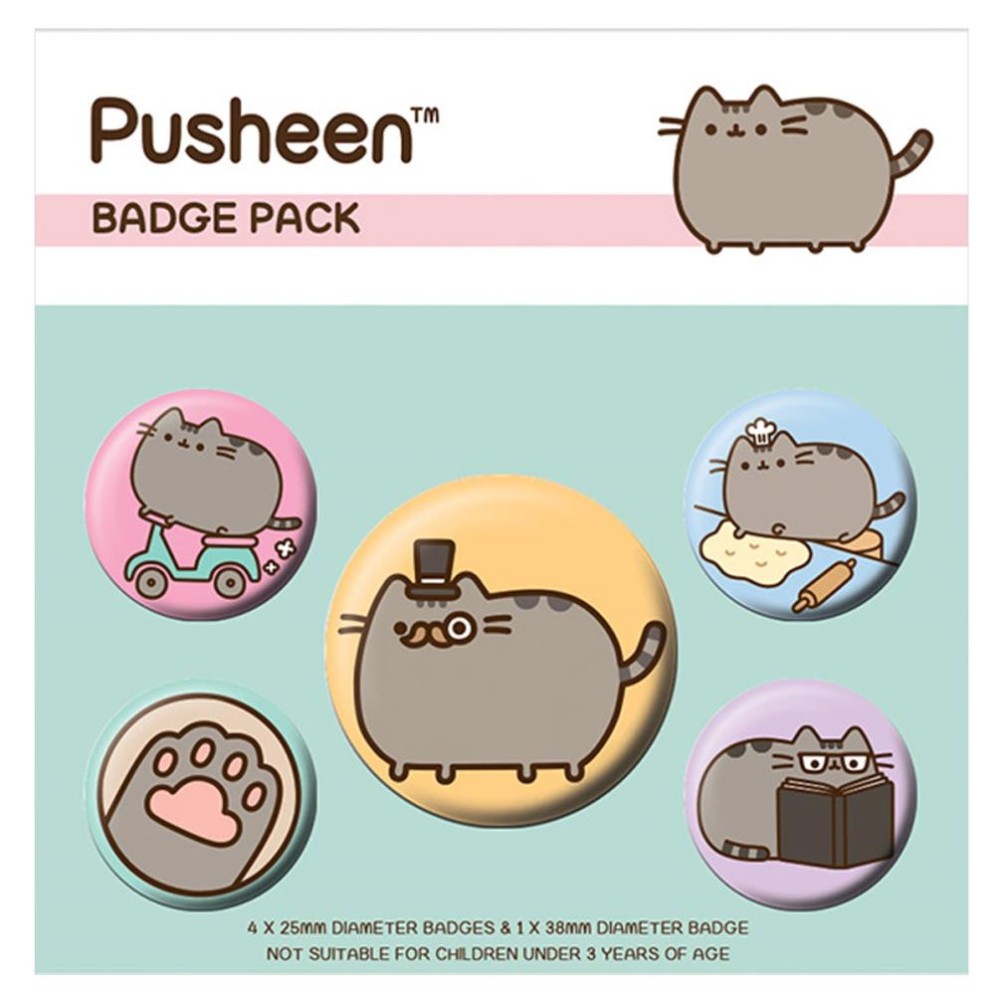 Pin Badges - Pusheen - Fancy