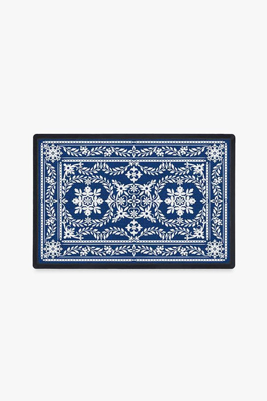 Marbella Delft Blue Doormat