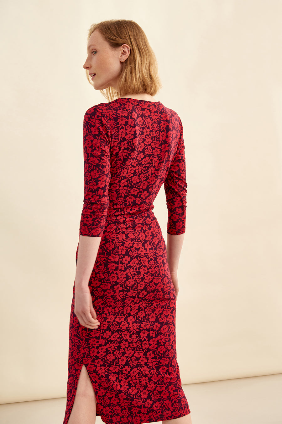 Colombe 3/4 Sleeve Dress– Amour Vert