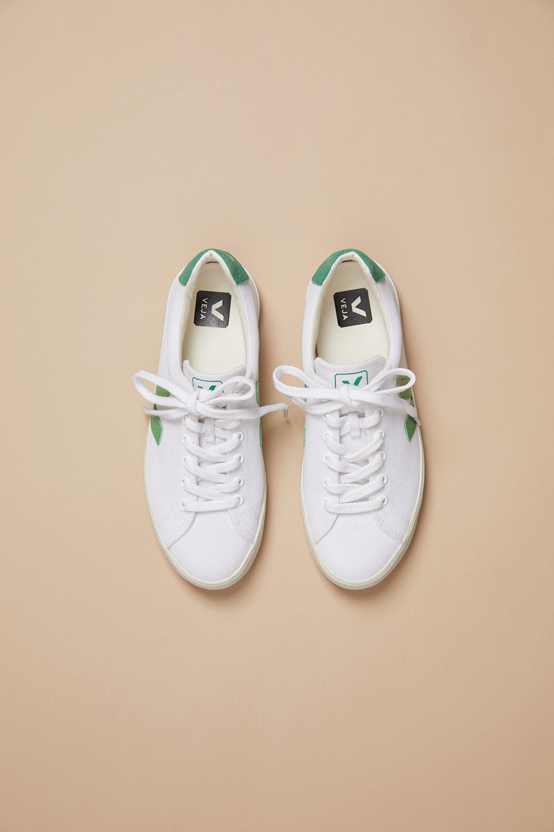 Veja Esplar Canvas Sneakers (White 