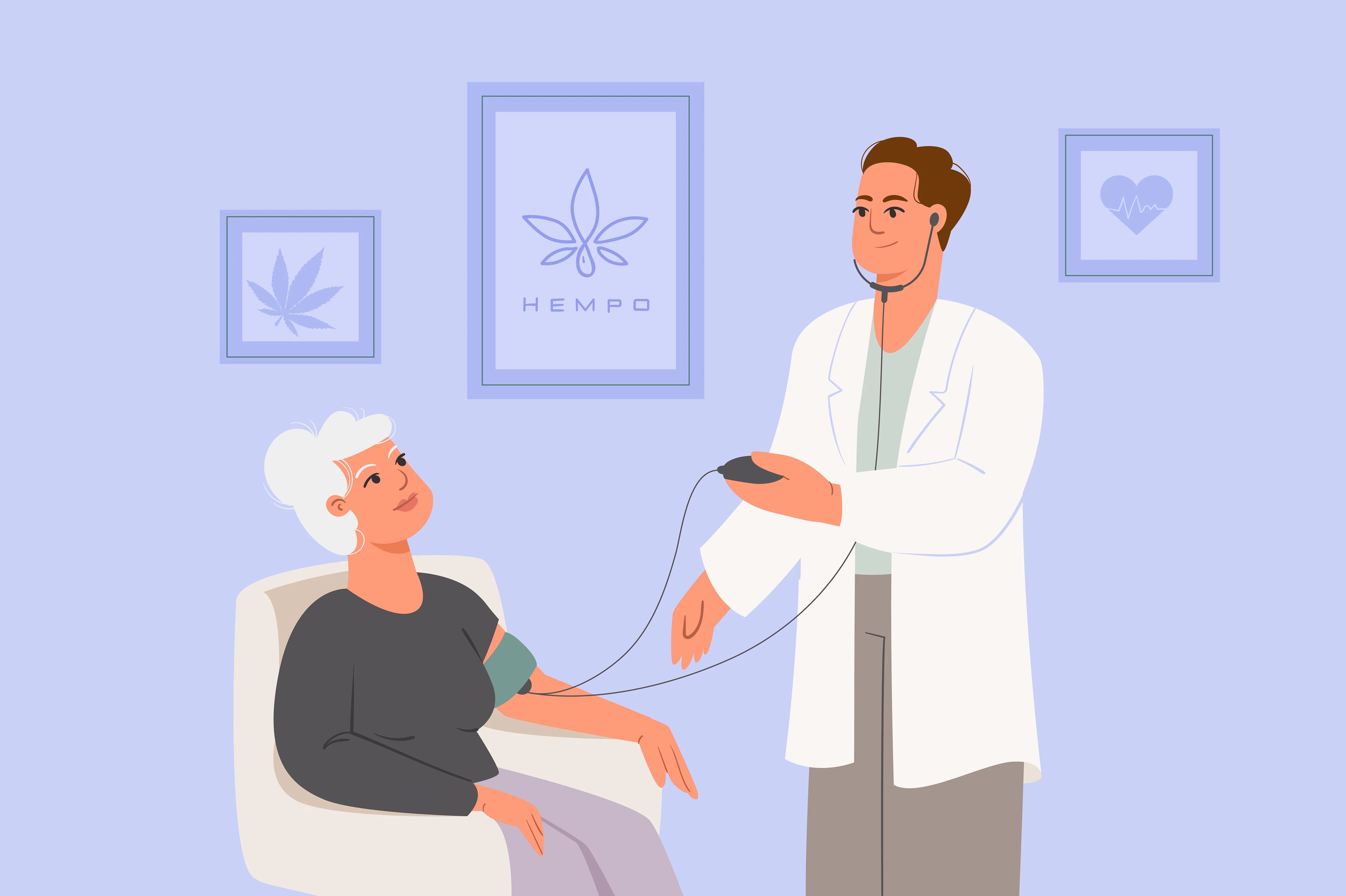 CBD och blodtryck (hypertoni)