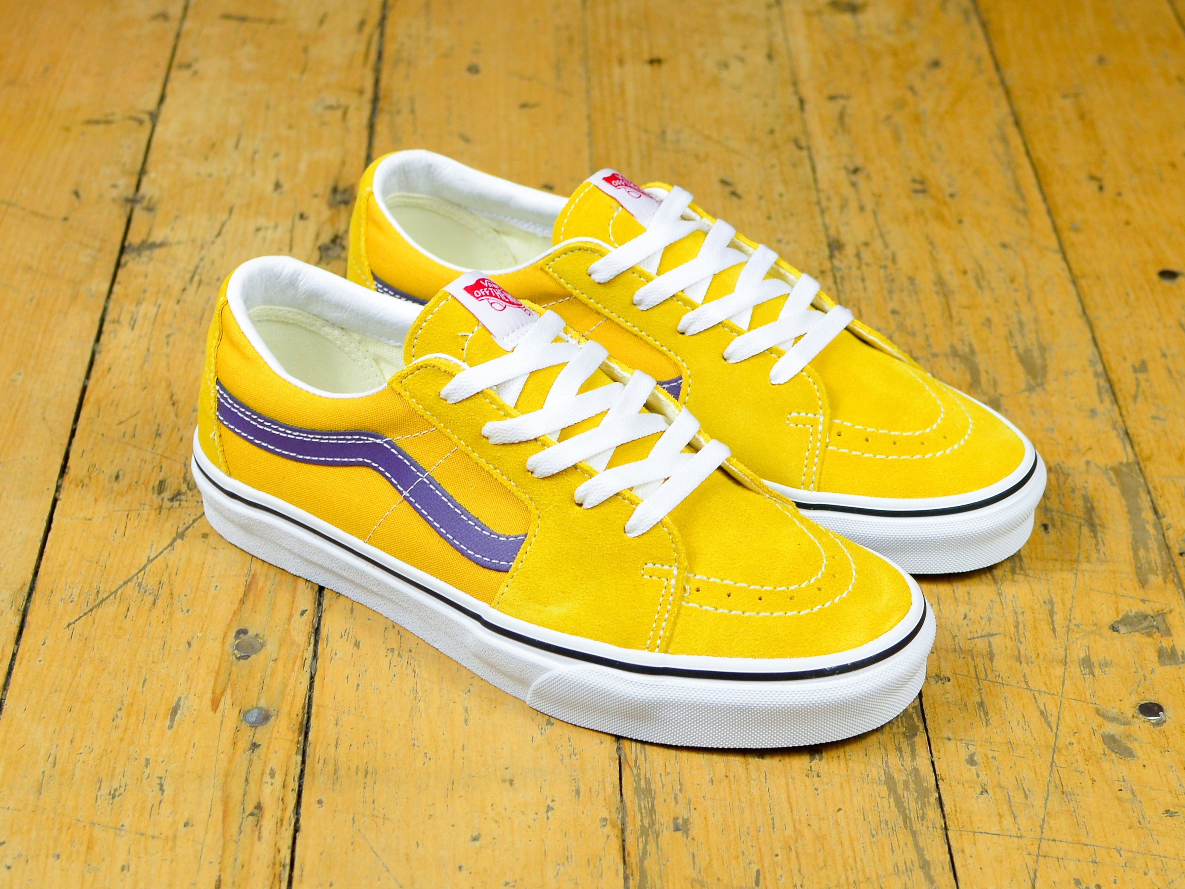 Sk8 Low Shoes Honey Gold Purple Velvet The Sure Store