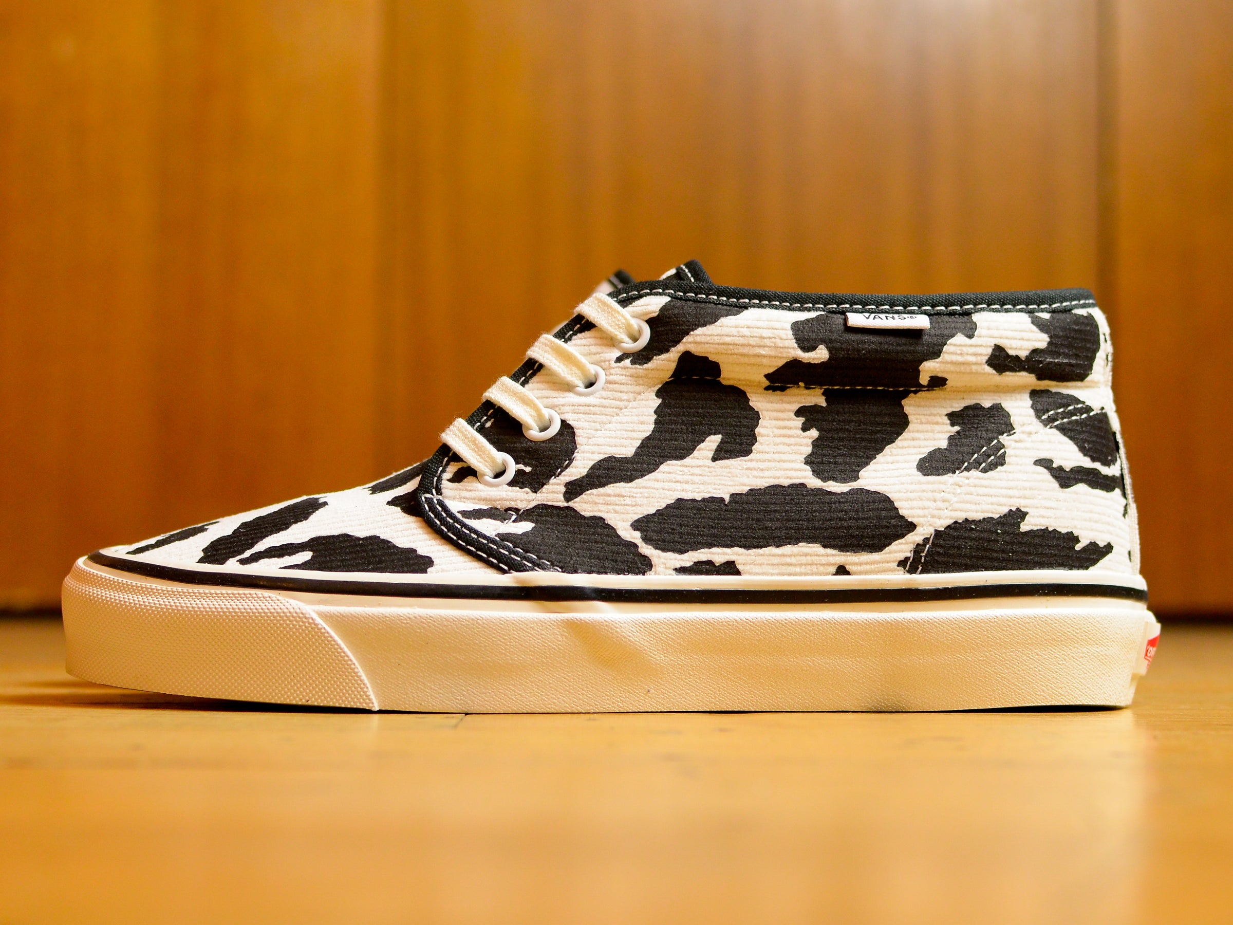 cow print vans high top