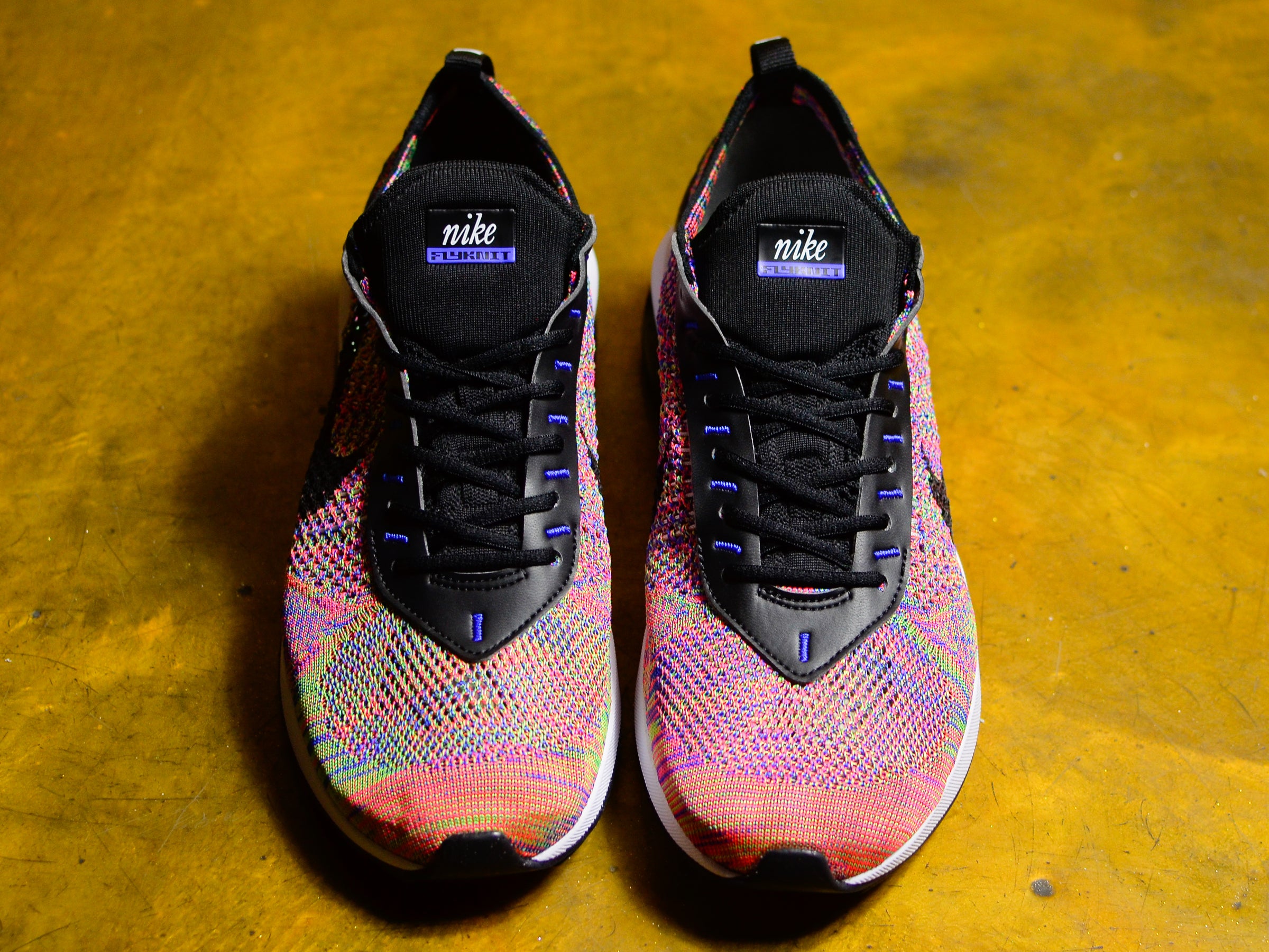 Air Max Flyknit Racer - Multi / Black / Racer Blue / White – THE SURE STORE
