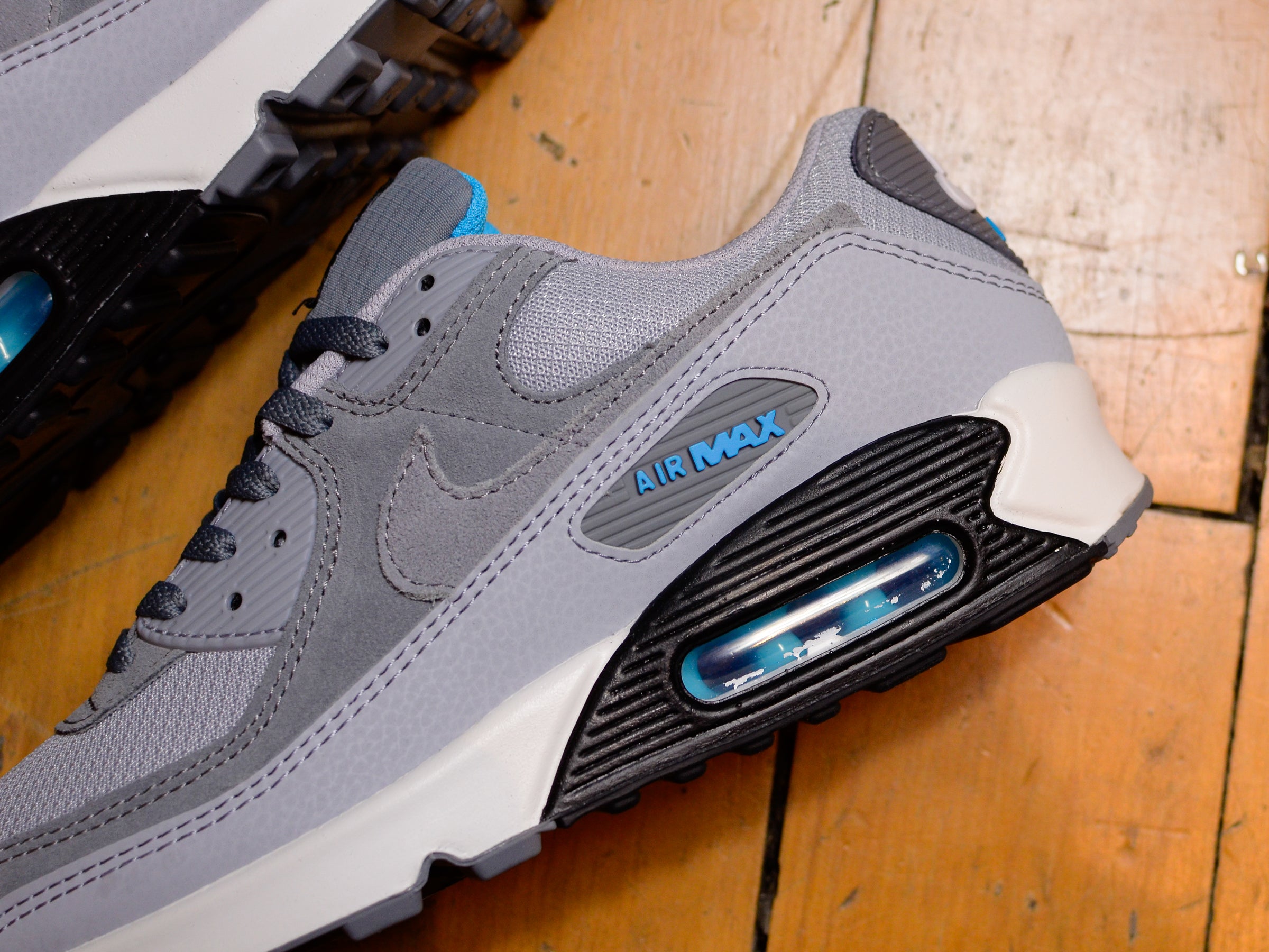 nike air max 90 wolf grey blue