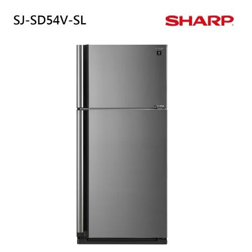 【夏普SHARP】自動除菌離子變頻雙門電冰箱SJ-SD54V-SL