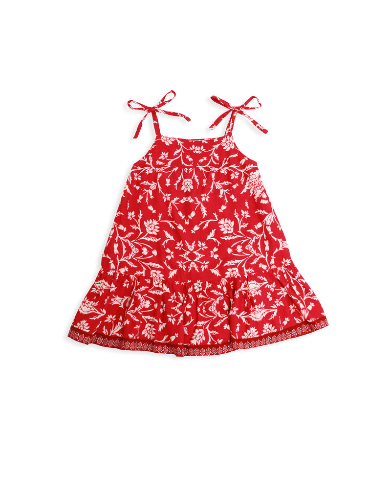 vestido infantil com alça