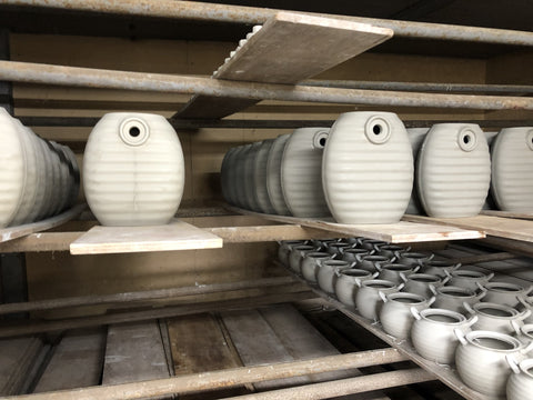 Site de fabrication de bouillottes de Yamanjyo Ceramics