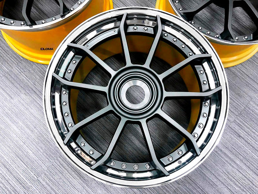 Ferrari GTC4 Lusso Custom Rims  21/22 GT3 AlphaBeast Wheels LOMA Forged™