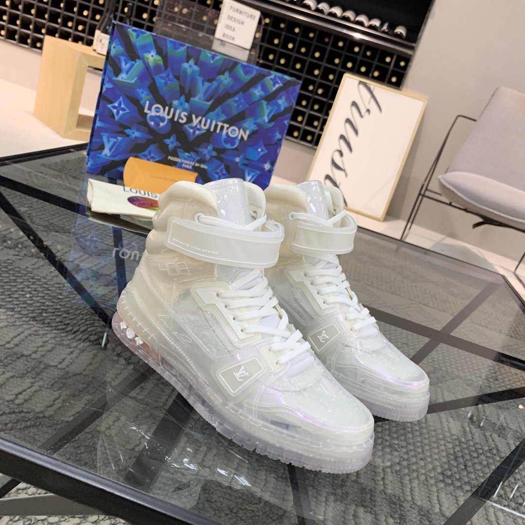 LU Sneakers High White – SHUZ