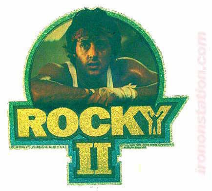 1979 ROCKY II Balboa Sylvester Stallone 70s Vintage Movie Iron On tee ...