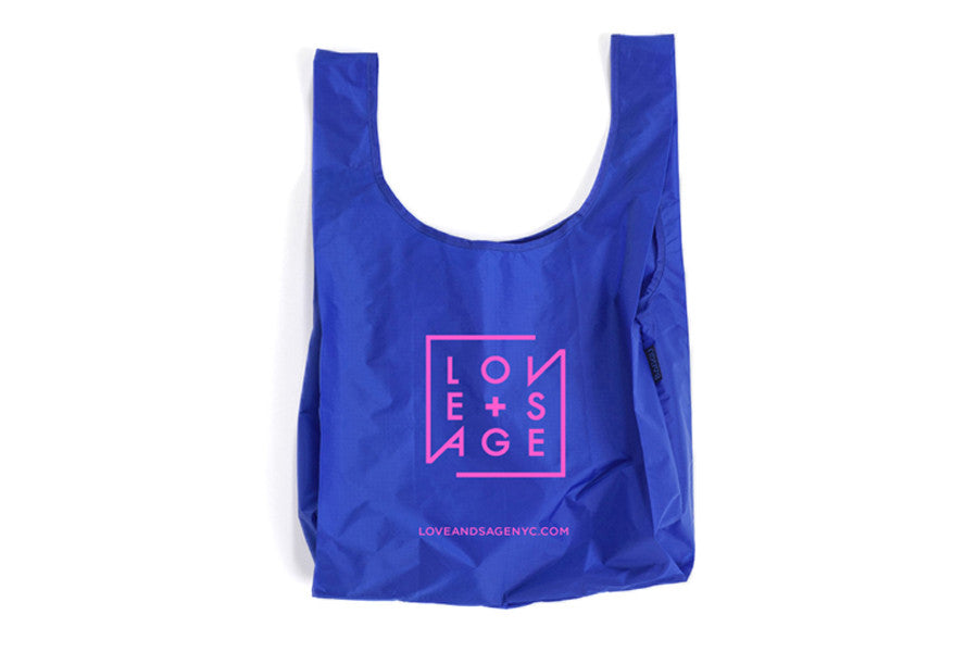 pink reusable tote