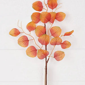 18in Fall Mix Spray silk-screen Silver Dollars - Needmore Farms