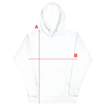 Hoodie Product Size Guide Store of Value